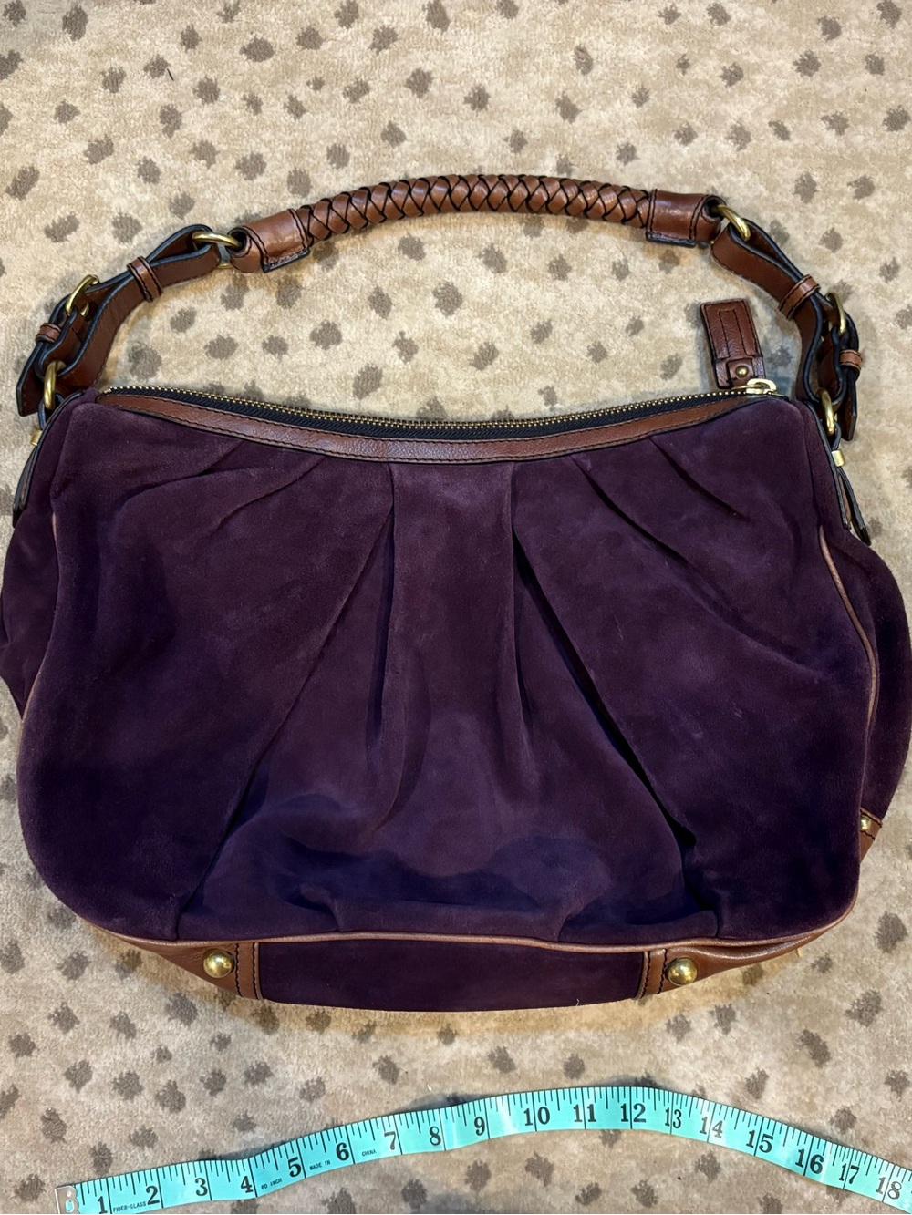 Banana Republic suede handbag - Picture 4 of 10